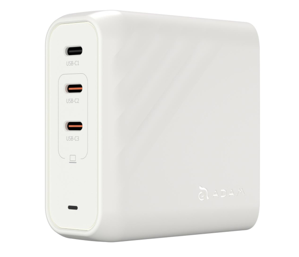 Adam Elements Omnia Pro 140 GaN USB-C PD 140W biała - 1218493 - zdjęcie